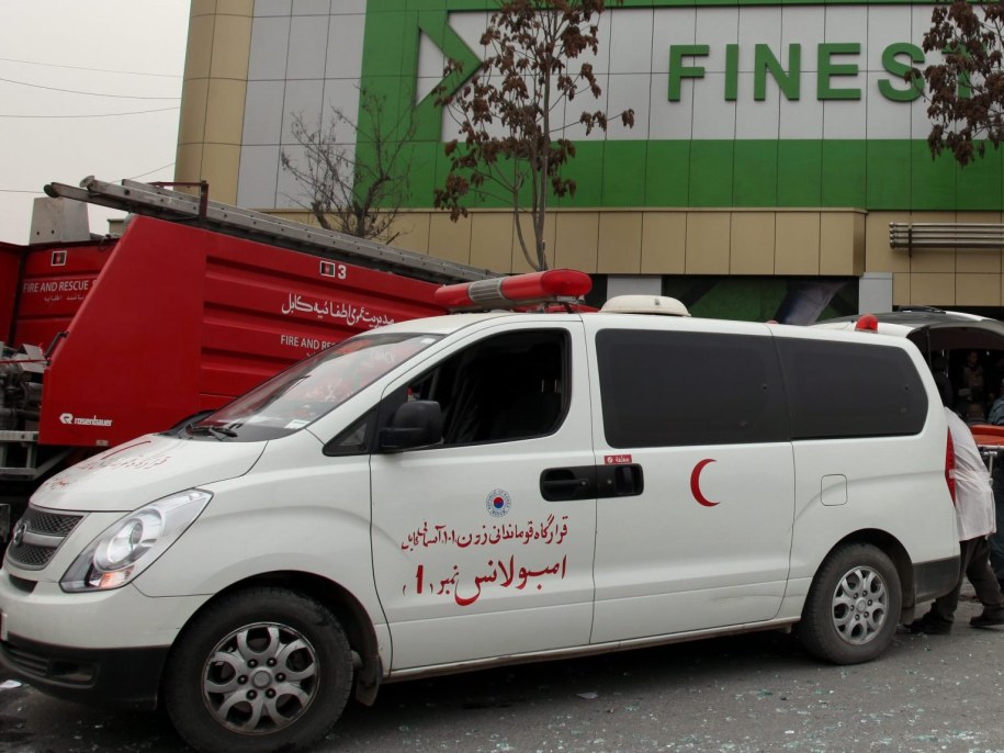 pogotowie /NAQEEB AHMED    /PAP/EPA