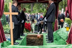 Pogrzeb Adama Wójcika. Koszykarz spoczął na Cmentarzu Grabiszyńskim we Wrocławiu