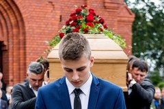 Pogrzeb Adama Wójcika. Koszykarz spoczął na Cmentarzu Grabiszyńskim we Wrocławiu