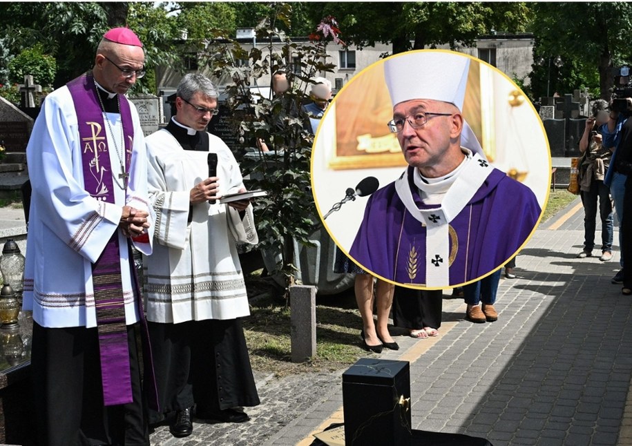 Pogrzeb Anatola Cz. Na zdjęciu Adrian Galbas /Radosław Pietruszka /PAP