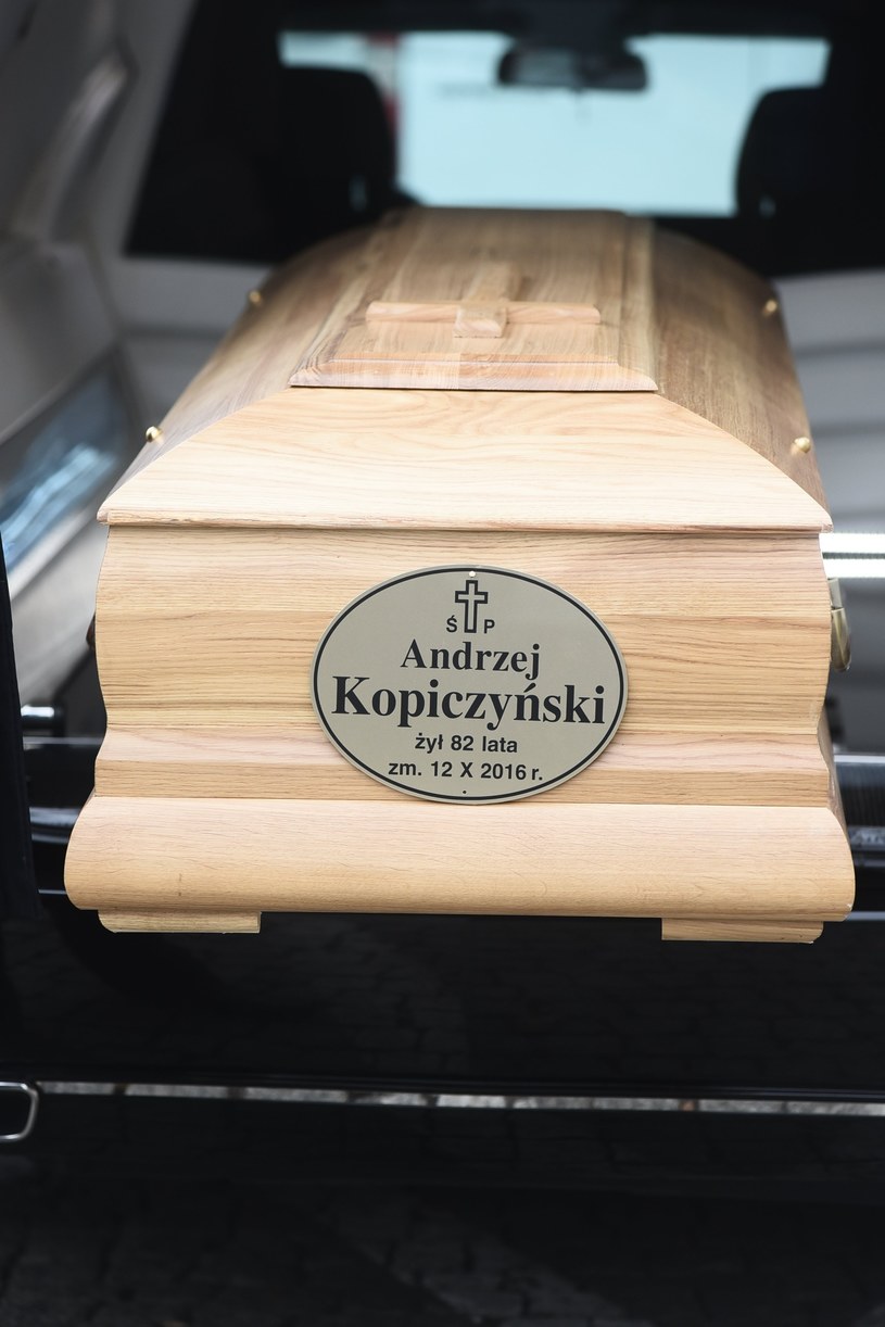 Pogrzeb Andrzeja Kopiczyńskiego, październik 2016 /Andras Szilagyi /MWMedia
