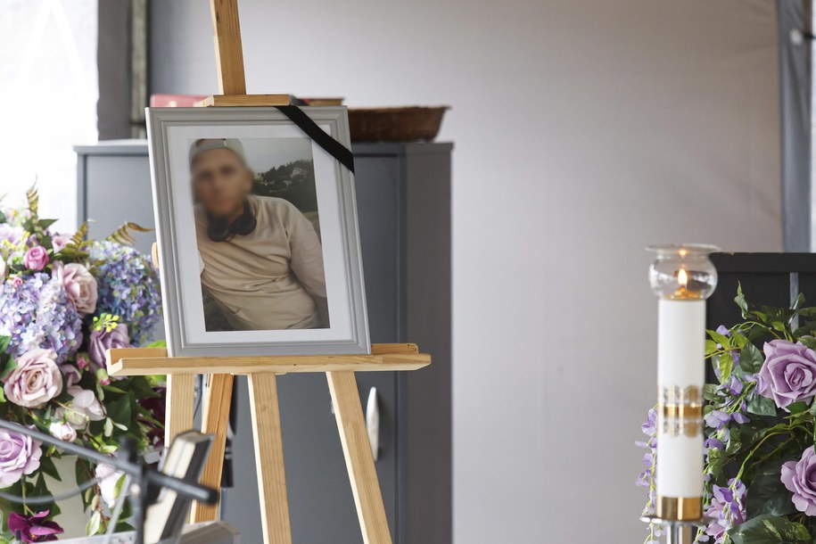 Pogrzeb Bartosza S. /Aleksander Koźmiński /PAP