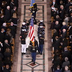 Pogrzeb Colina Powella. Byłego sekretarza stanu USA pożegnał Joe Biden 
