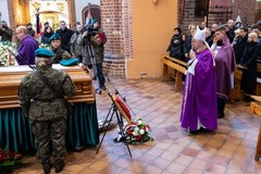 Pogrzeb Danuty Szyksznian "Sarenki"