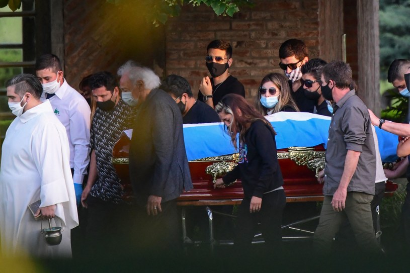 Pogrzeb Diego Maradony /AFP