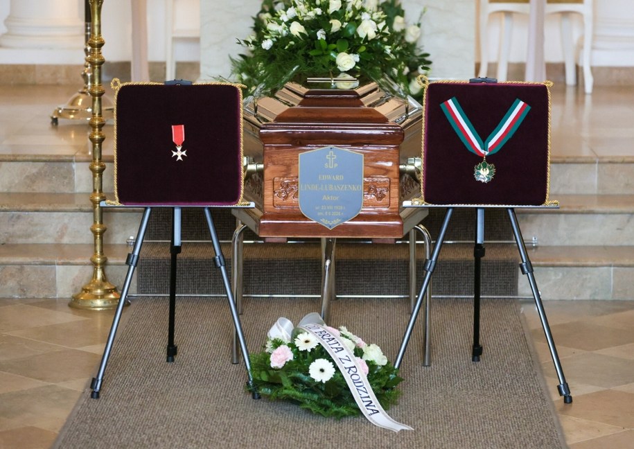 Pogrzeb Edwarda Lindego-Lubaszenki; Warszawa 24 lutego 2026 /Adam Burakowski/East News /East News