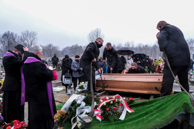 Pogrzeb Erwina Sówki /Hanna Bardo /PAP