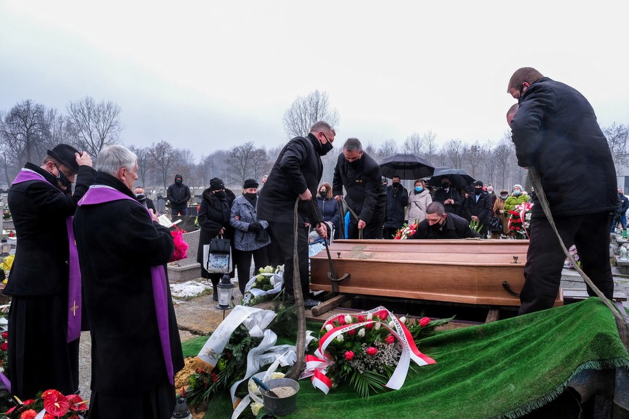 Pogrzeb Erwina Sówki /Hanna Bardo /PAP