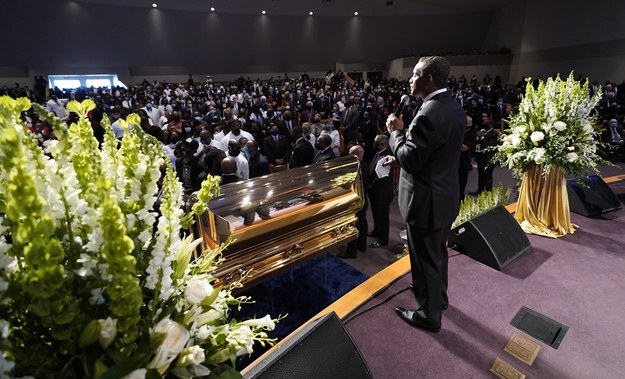 Pogrzeb George'a Floyda / David J. Phillip/Pool via REUTERS /PAP/EPA