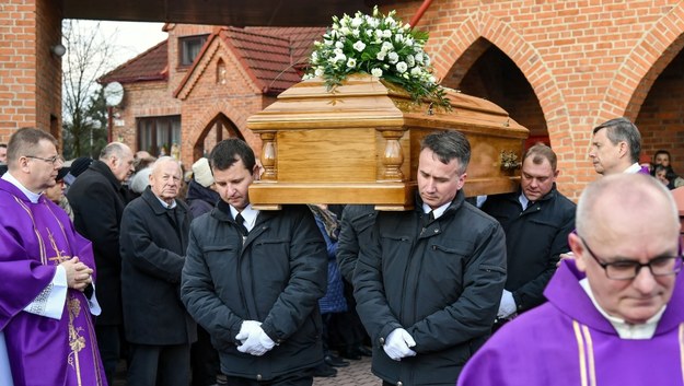 Pogrzeb Grzegorza Jędrejka /Wojtek Jargiło /PAP