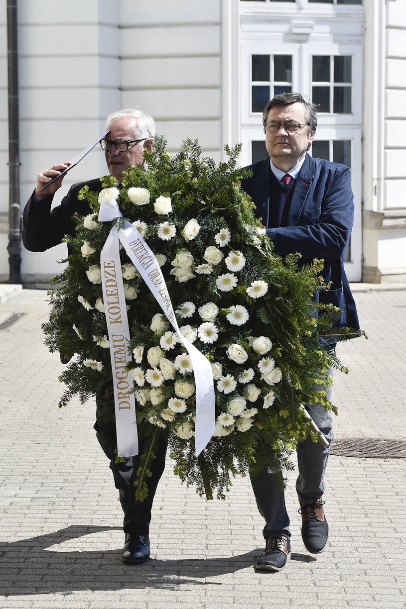 Pogrzeb Ignacego Gogolewskiego: Andrzej Seweryn / Niemiec  /AKPA