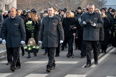 Pogrzeb Jana Nowickiego. Po mszy świętej
