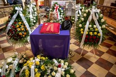Pogrzeb Jana Nowickiego. Przed rozpoczęciem uroczystości