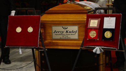 Pogrzeb Jerzego Kuleja. Słynny sportowiec spoczął na Powązkach
