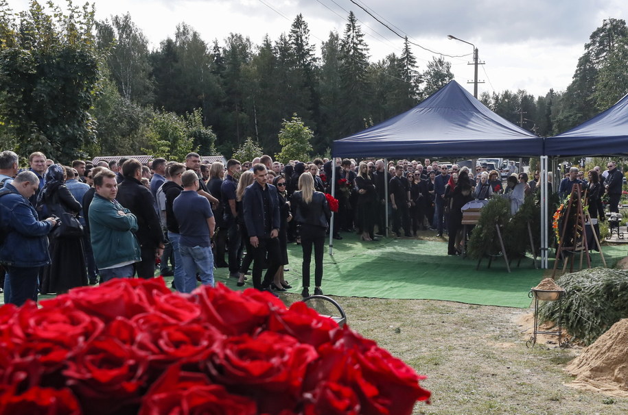 Pogrzeb Jewgienija Prigożyna /ANATOLY MALTSEV  /PAP/EPA