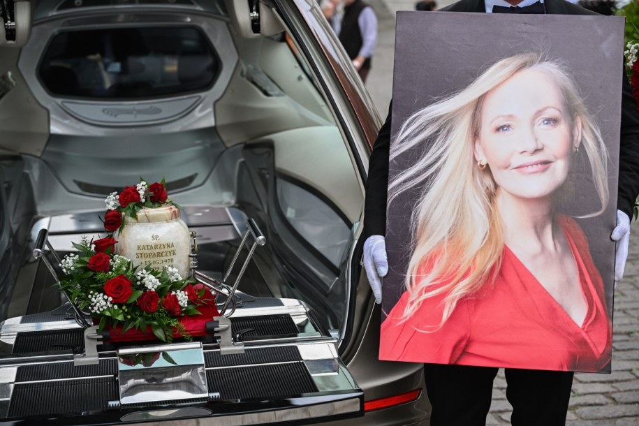 Pogrzeb Katarzyny Stoparczyk / 	Radek Pietruszka   /PAP