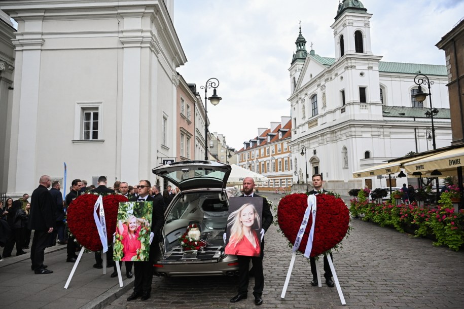 Pogrzeb Katarzyny Stoparczyk /Radek Pietruszka /PAP