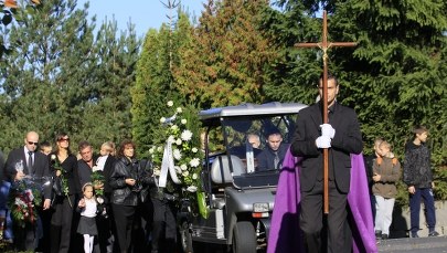 Pogrzeb kibica żużla w Zielonej Górze