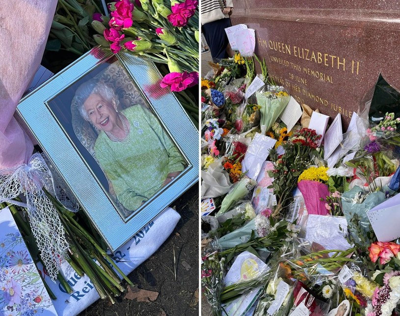 Pogrzeb Królowej Elżbiety II: Tak ludzie żegnają Elżbietę II w Londynie / fot. Marta Niemira /pomponik exclusive
