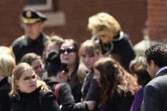  Pogrzeb Krystle Cambell jednej z ofiar zamachu w Bostonie 