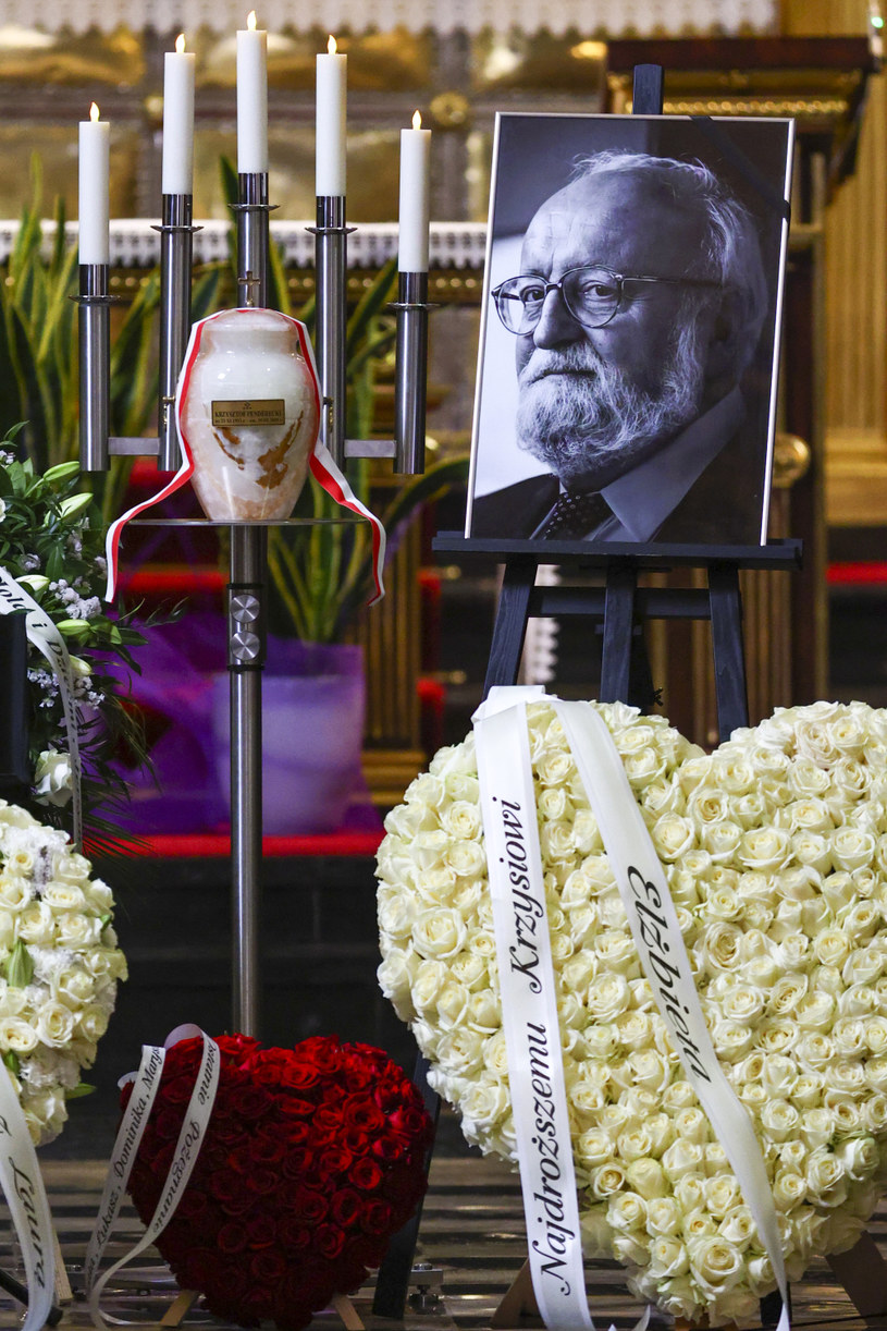 Pogrzeb Krzysztofa Pendereckiego /AKPA