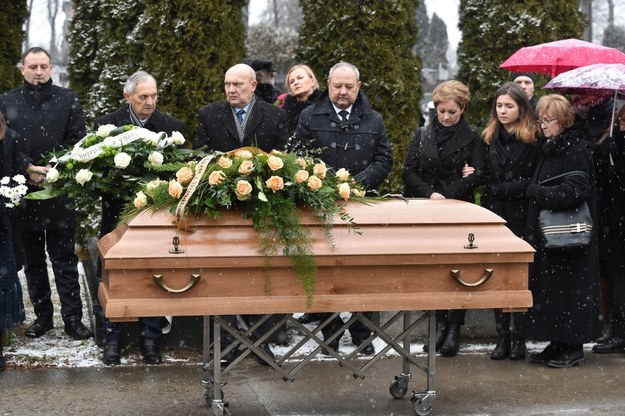 Pogrzeb Leszka Aleksandra Moczulskiego /Jacek Bednarczyk /PAP