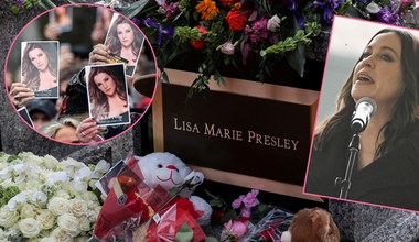 Pogrzeb Lisy Marie Presley przyciągnął tłumy. Tajemnicza śmierć gwiazdy zaskoczyła nawet biuro koronera