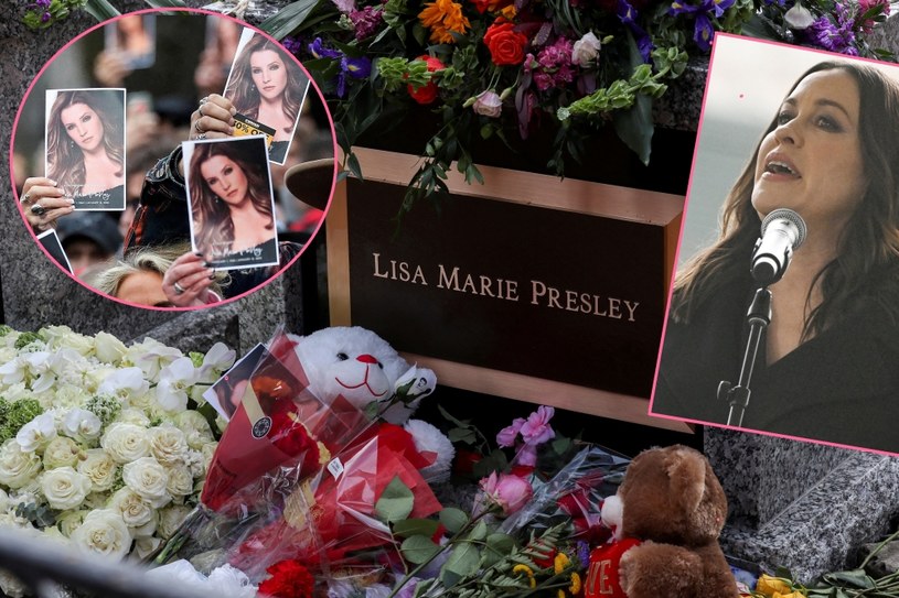Pogrzeb Lisy Marie Presley /John Amis/Associated Press/East News, Nikki Boertman/Reuters /Agencja FORUM