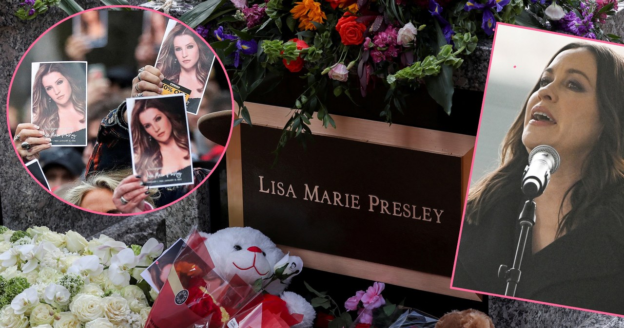 Pogrzeb Lisy Marie Presley /John Amis/Associated Press/East News, Nikki Boertman/Reuters /Agencja FORUM
