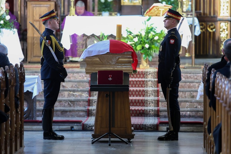 Pogrzeb Łukasza Litewki /Łukasz Gągulski /PAP