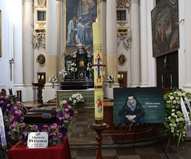 Pogrzeb Marcina Wrony