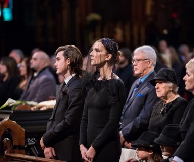 Pogrzeb męża Celine Dion. Wzruszające pożegnanie Rene Angelila