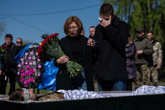 Pogrzeb Oleksandra Bondarenki
