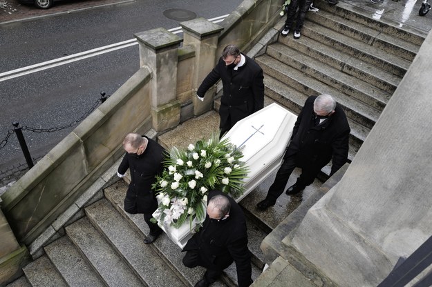 Pogrzeb Patrycji odbył się 22 stycznia w Piekarach Śląskich /Andrzej  Grygiel /PAP