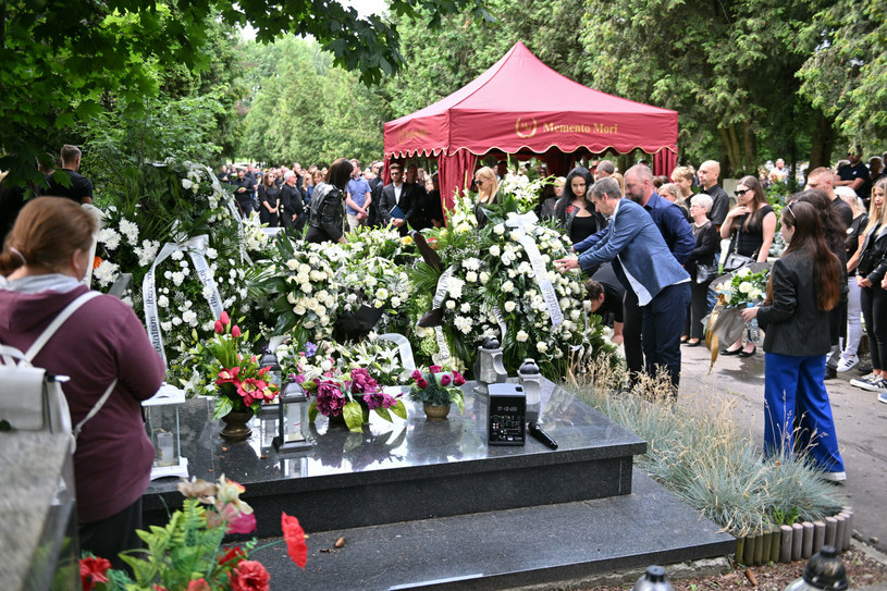 Pogrzeb Patryka Peretti /Artur Barbarowski /East News