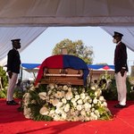 Pogrzeb prezydenta Haiti. Padły strzały