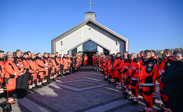 ​Pogrzeb ratownika śmiertelnie ugodzonego nożem. Mocna deklaracja wiceministra