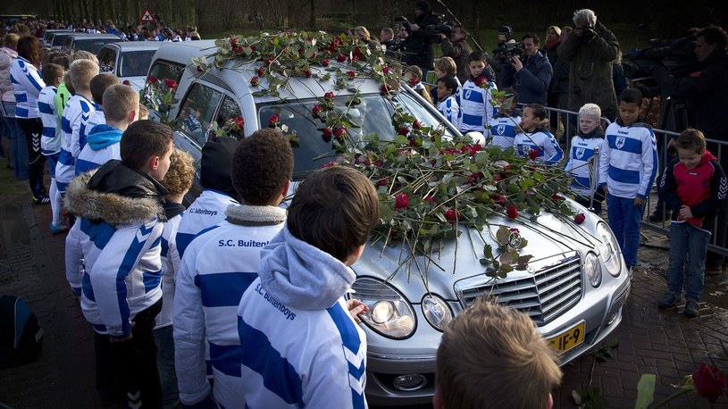 Pogrzeb Richarda Nieuwenhuizena /AFP