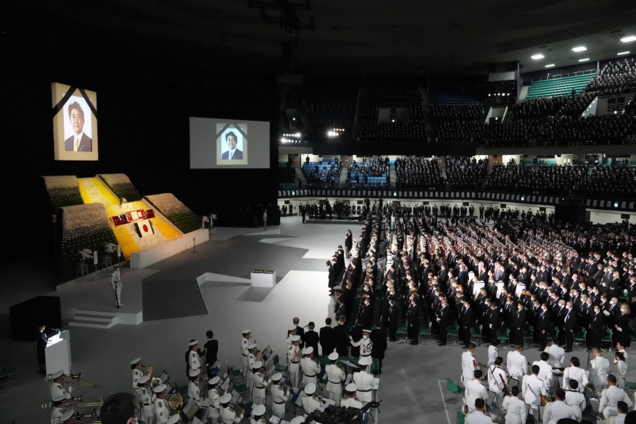 Pogrzeb Shinzo Abe /Eugene Hoshiko /PAP/EPA