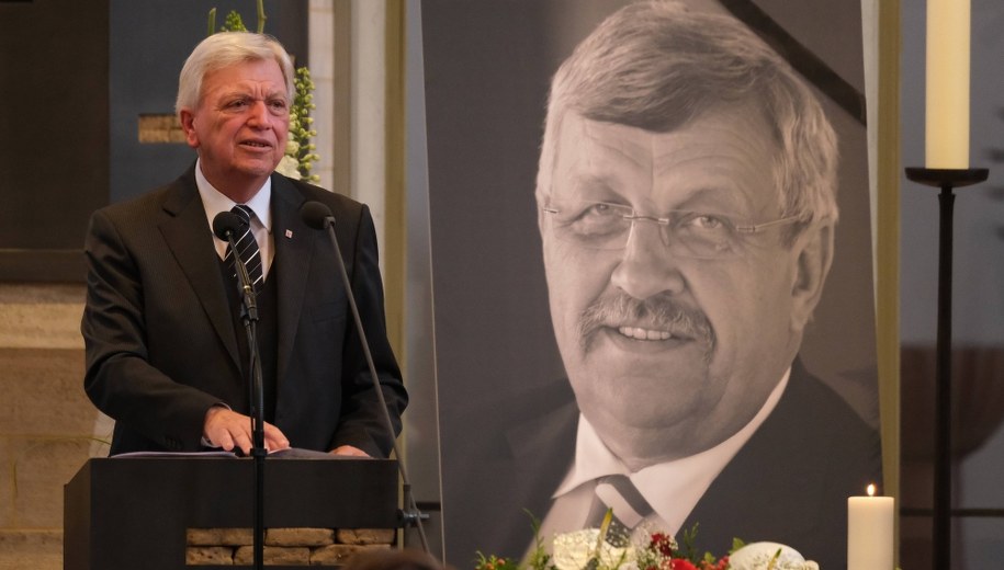 Pogrzeb Waltera Luebcke /SEAN GALLUP / POOL /PAP/EPA