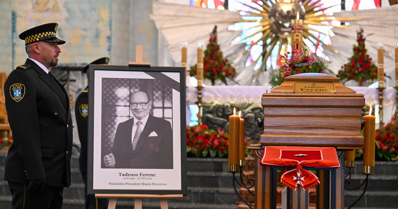 Pogrzeb wieloletniego prezydenta Rzeszowa Tadeusza Ferenca