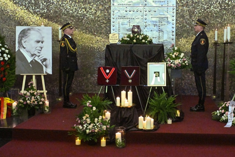 Pogrzeb Wiesława Myśliwskiego; Warszawa, 17 kwietnia 2026 roku /	Piotr Nowak /PAP