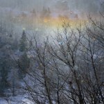 Pojawia się w powietrzu przy dużych mrozach. Rzadkie zjawisko w Polsce