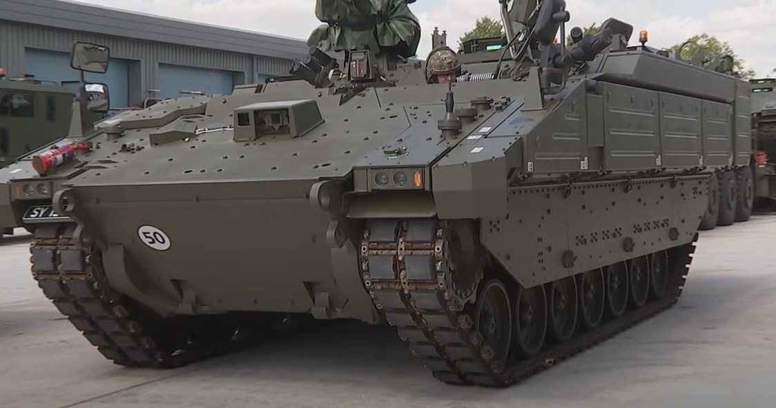 Pojazd Ajax, Fot. British Army /YouTube