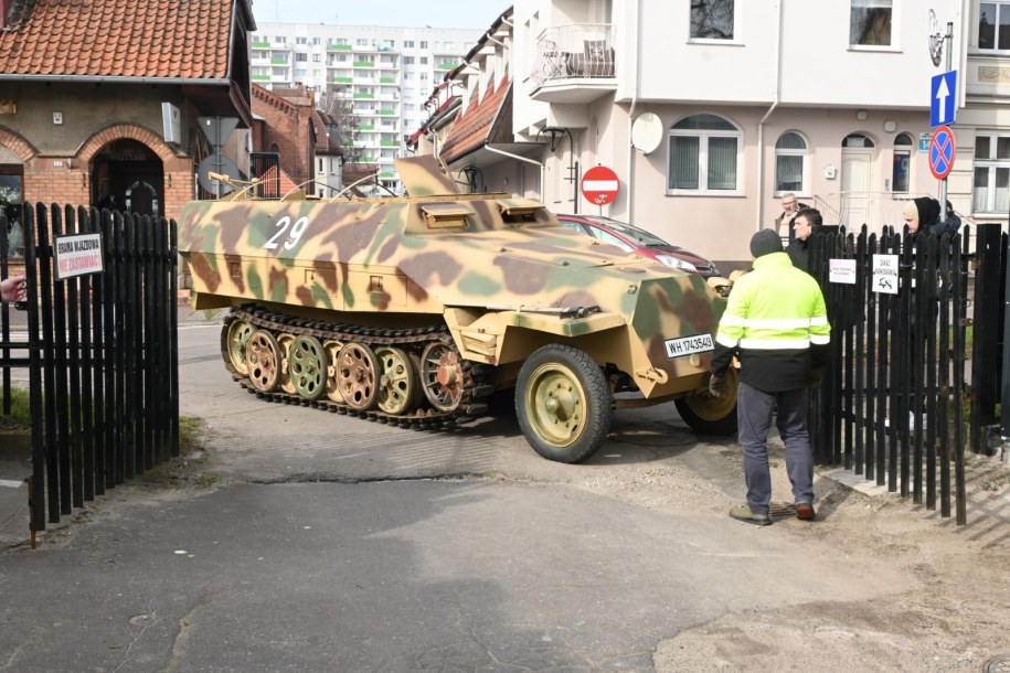 Pojazd brał udział m.in. w tłumieniu Powstania Warszawskiego. /Aneta Łuczkowska /