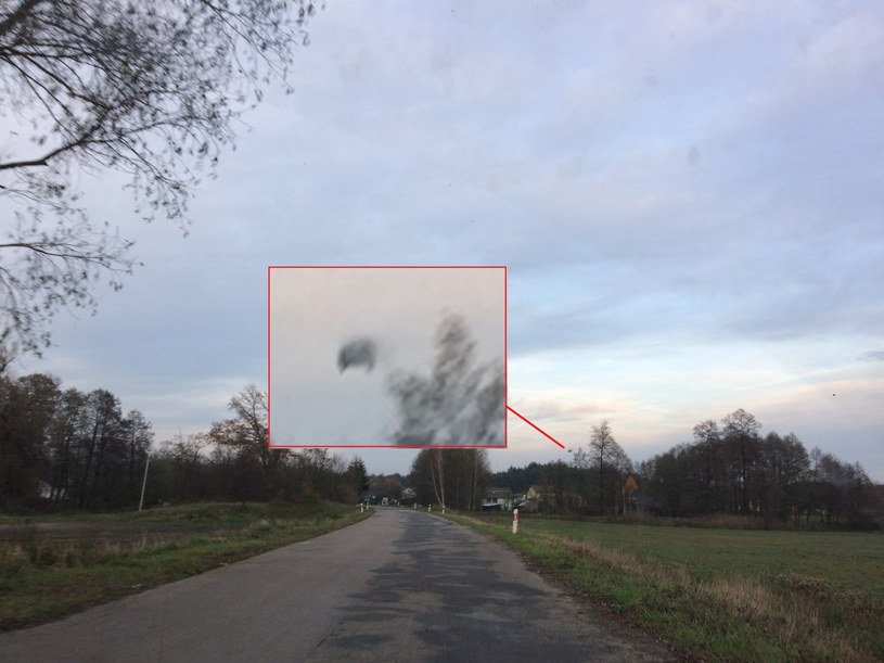 Pojazd nad lasem był w tym samym kształcie jak UFO, które widział Jan Wolski /archiwum prywatne