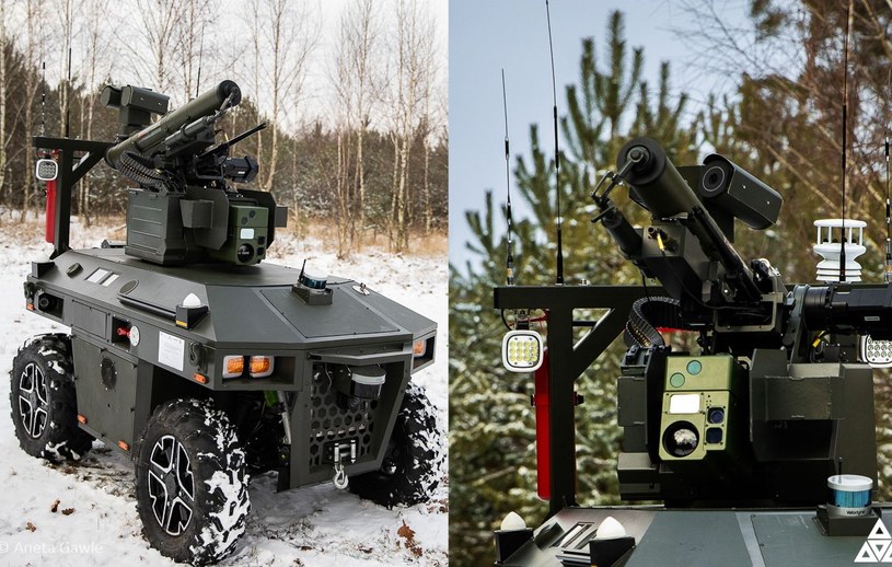 Pojazd Perun i zdalnie sterowany moduł uzbrojenia A3C /Zakłady Mechaniczne Tarnów/Aneta Gawle /materiały prasowe