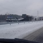 Pojazdy armii amerykańskiej zderzyły się na autostradzie A2