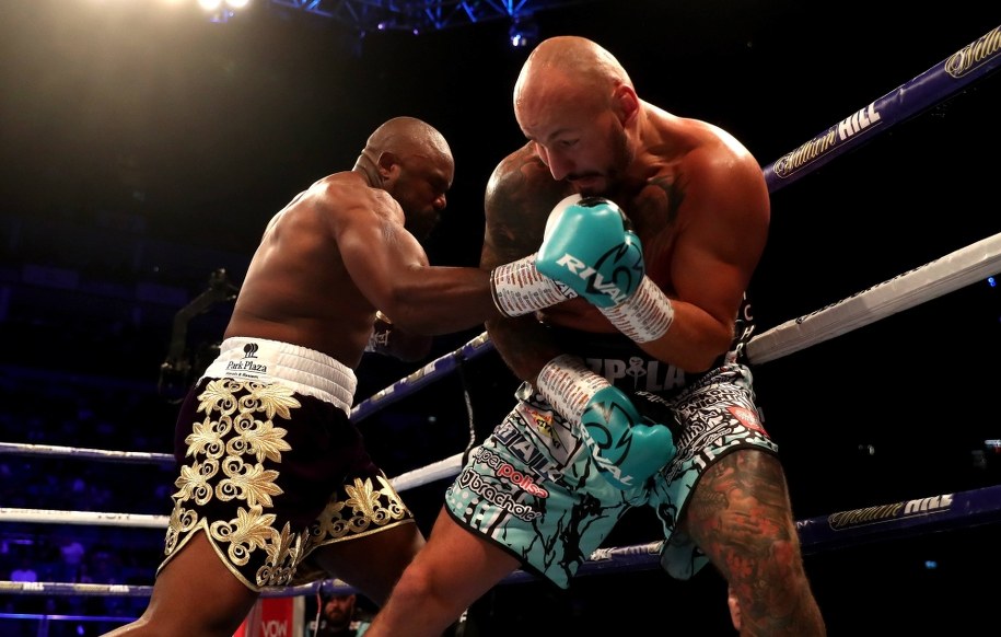 Pojedynek Artura Szpilki z Dereckiem Chisorą /Bradley Collyer /PAP/PA