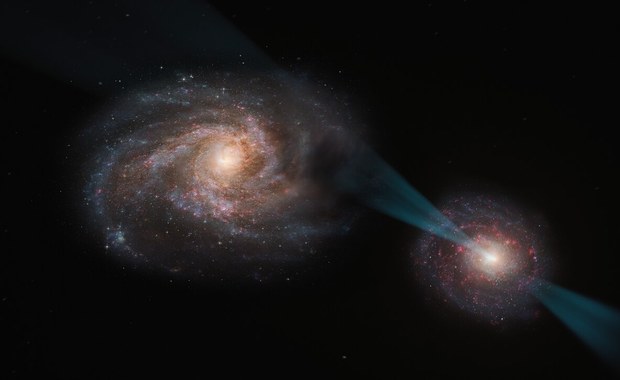 Pojedynek galaktyk. Astronomowie odkryli kosmiczne pole bitwy